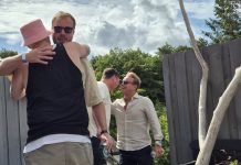 Gamle kertemindere kommer hvert år hjem til havnefesten i Lille Kerteminde Mads Martinussen og venner
