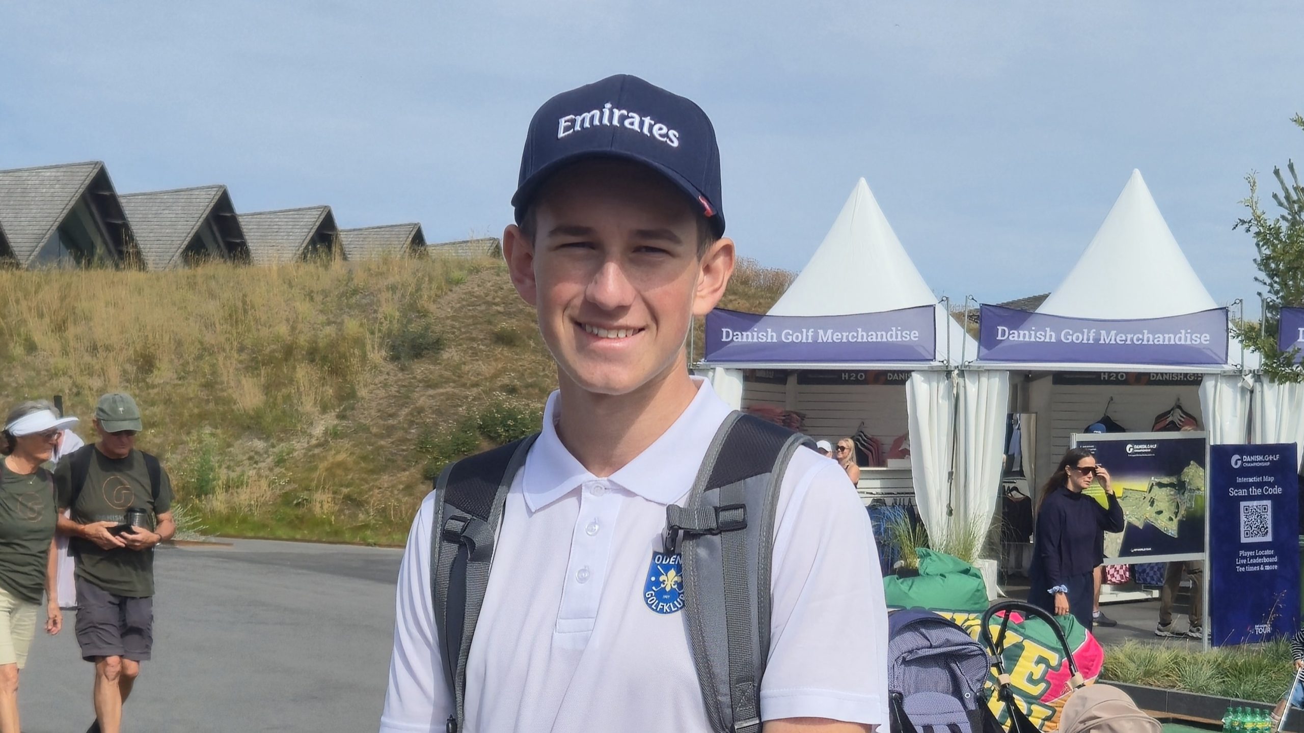 Marus Viggo Petersen, caddie
