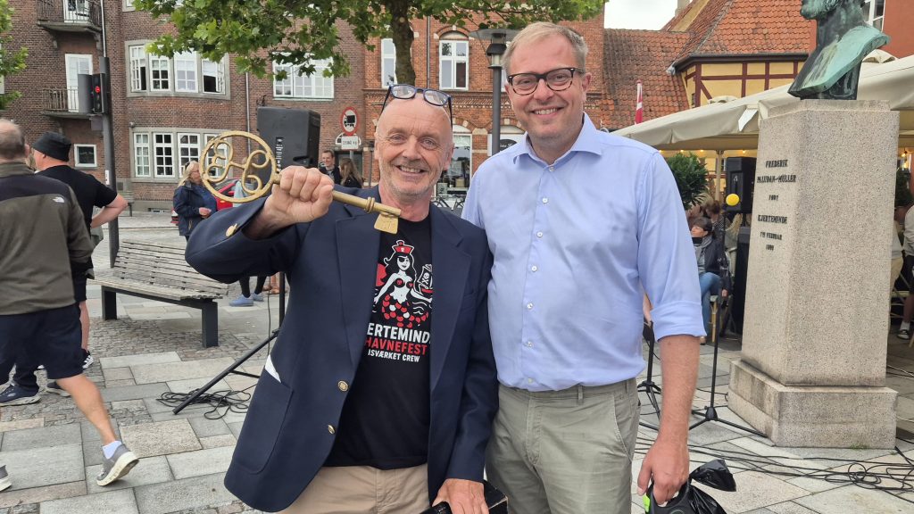 Havnefest nøgle Jørgen Larsen og Michael Nielsen
