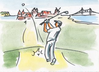 Lørdagsklummen: Alle kan have glæde af et overvære en golfturnering Img717
