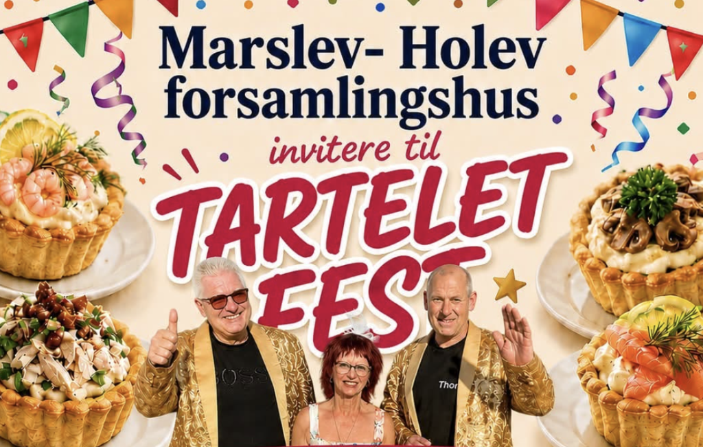 Tarteletfest i Marslev-Holev Forsamlingshus