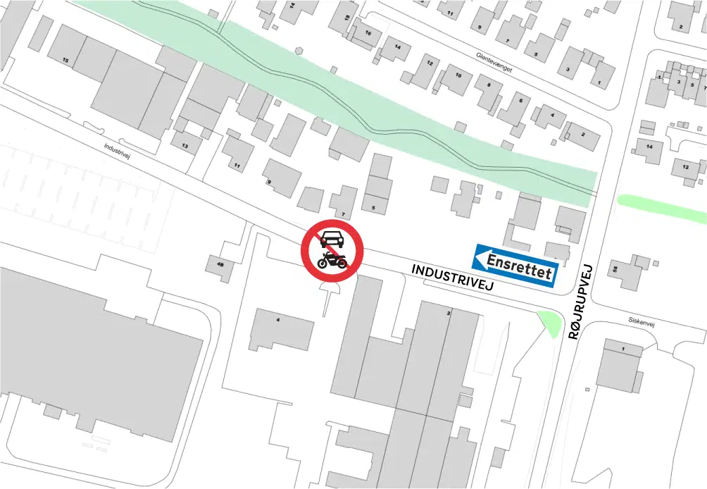 Industrivej trafikomlægning