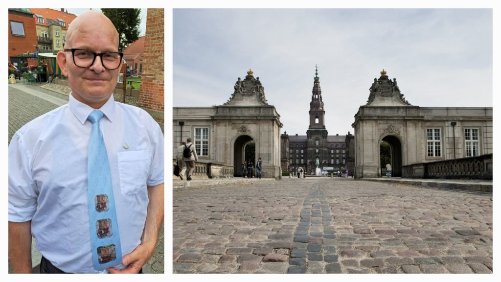 Johannes Larsen og Christiansborg