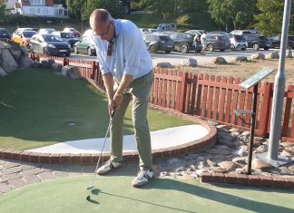 Borgmester begejstret for ny stor golfturnering til sommer Michael Nielsen, minigolf
